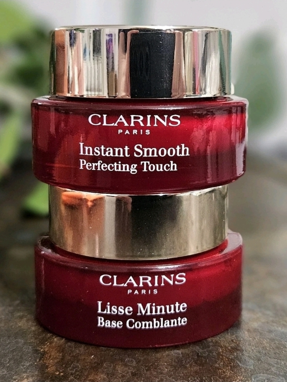 2 Clarins Paris Instant Smooth Perfecting Touch Makeup Primer 15ml .5oz ea NEW!